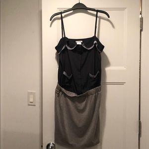 3 for $25. Mixed media dress